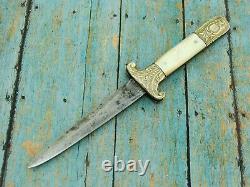 Antique CIVIL War Era Corsan Denton Burdekin English Pearl Dagger Knife Knives