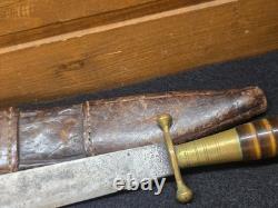 Antique Fighting Dagger Knife French Spanish Knife Old Vintage 1800's