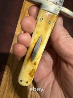 Antique George Wostenholm IXL Sheffield Pre 1890 Knife England Fighting Dagger