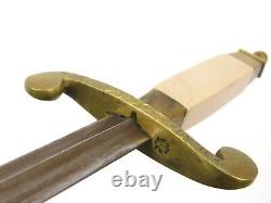 Antique Imperial Russian Russia WW1 Engraved Dagger Fighting Knife
