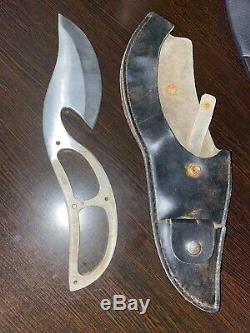 Antique Knife Daggers 440 Stainless Unique Design Fury 33101 Fighting Knife