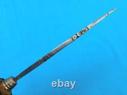 Antique Middle East Decorated Fighting Knife Dagger