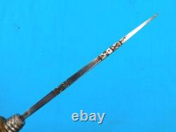 Antique Middle East Decorated Fighting Knife Dagger