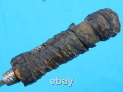 Antique Middle East Decorated Fighting Knife Dagger