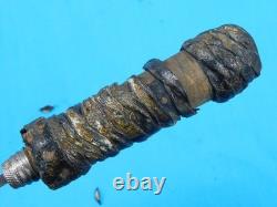 Antique Middle East Decorated Fighting Knife Dagger