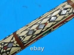 Antique Middle East Decorated Fighting Knife Dagger