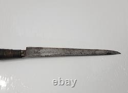 Antique North African Algerian Large Khodmi Dagger Knife E69