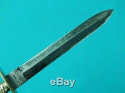 Antique Old English British Sheffield Small Lady's Dagger Fighting Knife