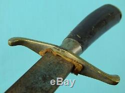 Antique Old South American America Dagger Fighting Knife