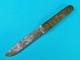 Antique Old Us Civil War Fighting Knife Dagger