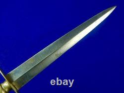 Antique Old Vintage British English or US Dagger Stiletto Fighting Knife