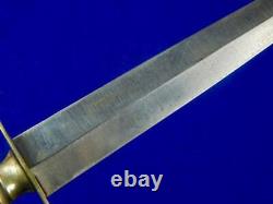 Antique Old Vintage British English or US Dagger Stiletto Fighting Knife