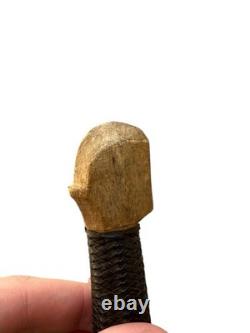 Antique Philippine Talibong Talibon Belt Fighting Knife Dagger Wood Furniture