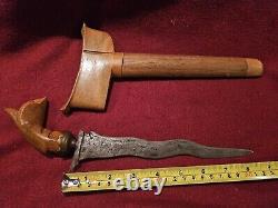 Antique Phillipines Moro Kalis Sword Dagger Fighting Knife