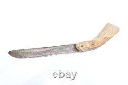 Antique Rare Native American Indian Used Fighting / Hunting Knife Dagger