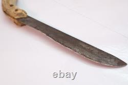 Antique Rare Native American Indian Used Fighting / Hunting Knife Dagger
