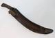 Antique Spanish War Large Military Machete Dagger Knife Sheath