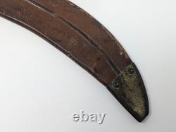 Antique Spanish War Large Military Machete Dagger Knife Sheath
