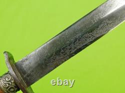 Antique US Civil War 19 Century Fighting Knife Dagger