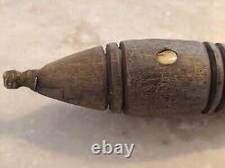 Antique Vintage Mexican Clip Point Scorpion Bowie Dagger Fighting Knife LOOK