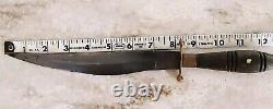 Antique Vintage Mexican Clip Point Scorpion Bowie Dagger Fighting Knife LOOK