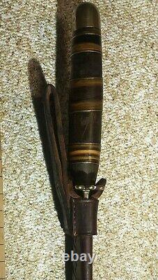 Antique Vintage Trench Knife Theater Made Combat Dagger Handmade 11.5 OA WW Era