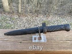 Antique Ww1 Ernst Busch German Trench Fighting Knife Dagger Solingen Rare Nr