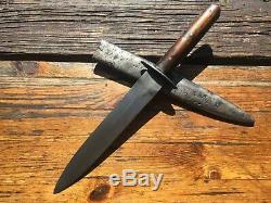 Antique fighting knife WW1 Austro-Hungary, Vintage Trench dagger