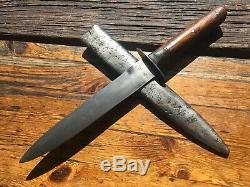 Antique fighting knife WW1 Austro-Hungary, Vintage Trench dagger
