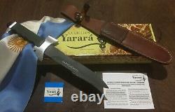 Argentine Army Paratrooper Yarara Brand Parachutist Dagger Knife Airborne Nib