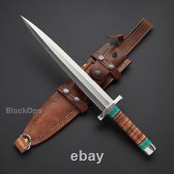 Arkansas Toothpick D2 Tool Steel Tactical Combat Battle Ready Dagger Knife