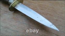 BEAUTIFUL Antique GERMANIA CUTLERY Germany Carbon Steel Dagger Fighting Knife