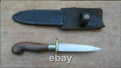 BEAUTIFUL Antique GERMANIA CUTLERY Germany Carbon Steel Dagger Fighting Knife