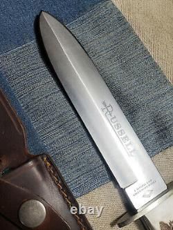 BEAUTIFUL MINT J Russell & Co Green River Works Bowie Dagger Knife
