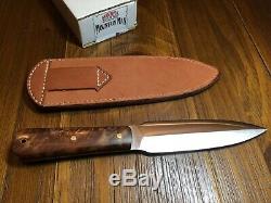 Bark River Knife And Tool Mountain Man Dagger Prototype Beautiful