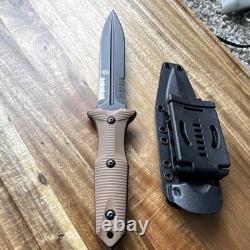 Bastinelli Grozo Combat Dagger / Knife N690Co Made by Fox Knives of Italy