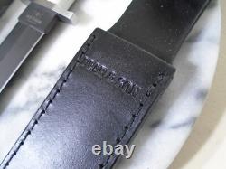 Bear & Son Dual Edge Subhilt Dagger Fixed Blade Knife Full Tang D2 Micarta G10