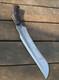 Beautiful Custom Handmade 19'' High Carbon Steel Hunting Dagger With Sheath