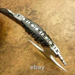 Beautiful Custom Handmade/ Full Tang / D2 Steel / Dagger Knife /Pretty Dagger