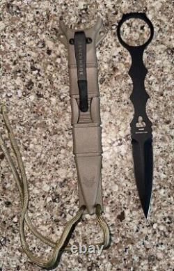 Benchmade Knives SOCP Fixed Blade Knife Dagger 176BKSN