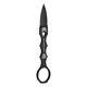 Benchmade Mini Socp Dagger Black Sheath Black Double Edge Blade Knife Bm-173bk