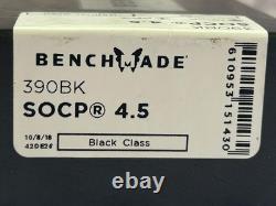 Benchmade SOCP 390 BK Black Folding Dagger Combat Knife, SOCP 4.5, NOS in box