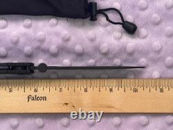 Benchmade SOCP 390 BK Black Folding Dagger Combat Knife, SOCP 4.5, NOS in box