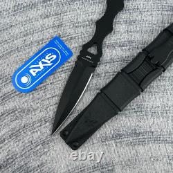 Benchmade SOCP Dagger 176BK Fixed Blade Knife, Black Handle sheat NEW