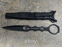 Benchmade SOCP Skeletonized Dagger 176BK Black Blade, Sheath Thompson Design