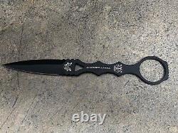 Benchmade SOCP Skeletonized Dagger 176BK Black Blade, Sheath Thompson Design