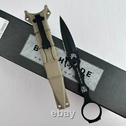 Benchmade SOCPDagger 176BKSN-440C Steel Fixed Blade/Coated Finish/Sand Sheath