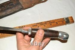 Big 14 Vintage Hand Made Trench Art Combat Fighting Dagger Wwii Era Bowie Knife