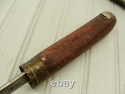 Big Copper Antique Moroccan Koummya Curved Fighting Dagger Knife Arabic Knives