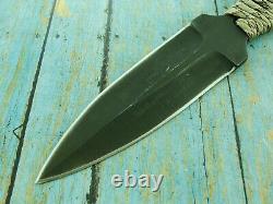 Big Ted Frizzell Mineral Mountain Hatchet Works Spear Point Dagger Knife Knives